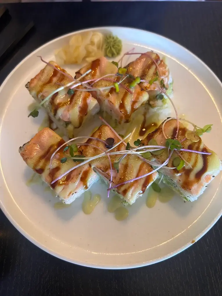 Crispy tempura at Momoyama Sushi Calgary, AB